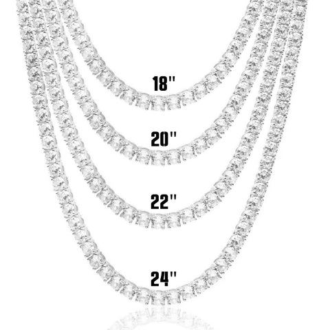 MOISSANITE TENNIS CHAINS