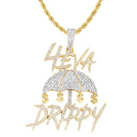 Forever Drippy Diamond Pendant 10K Gold