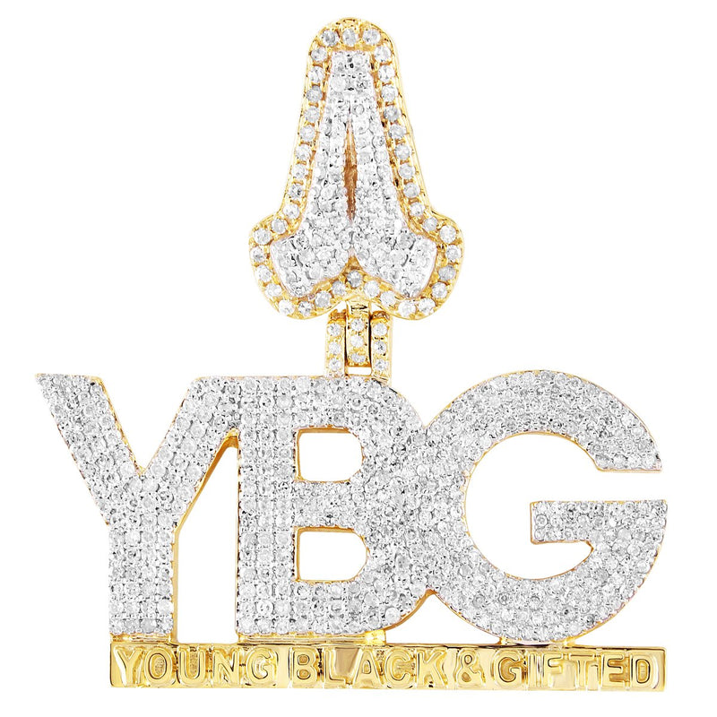 Young Black & Gifted Custom Diamond Pendant